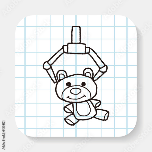 get bear doll doodle