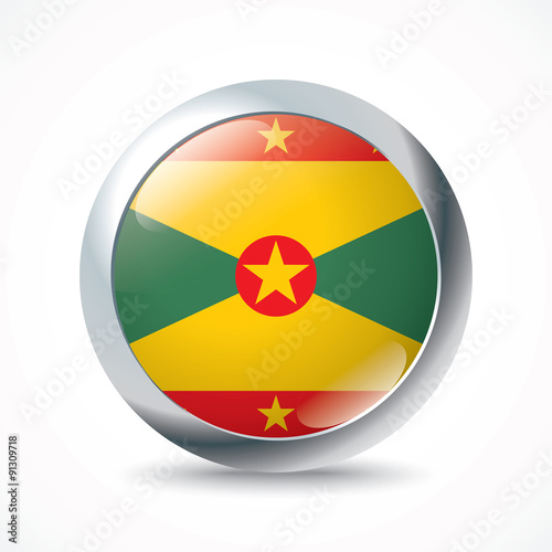 Free Download Grenada flag button - GFXLoad