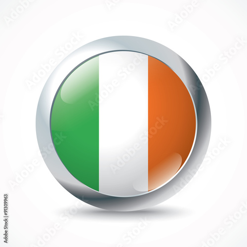 Ireland flag button Free Download Ireland flag button - GFXLoad