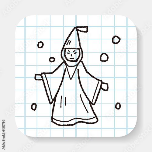 wizard doodle