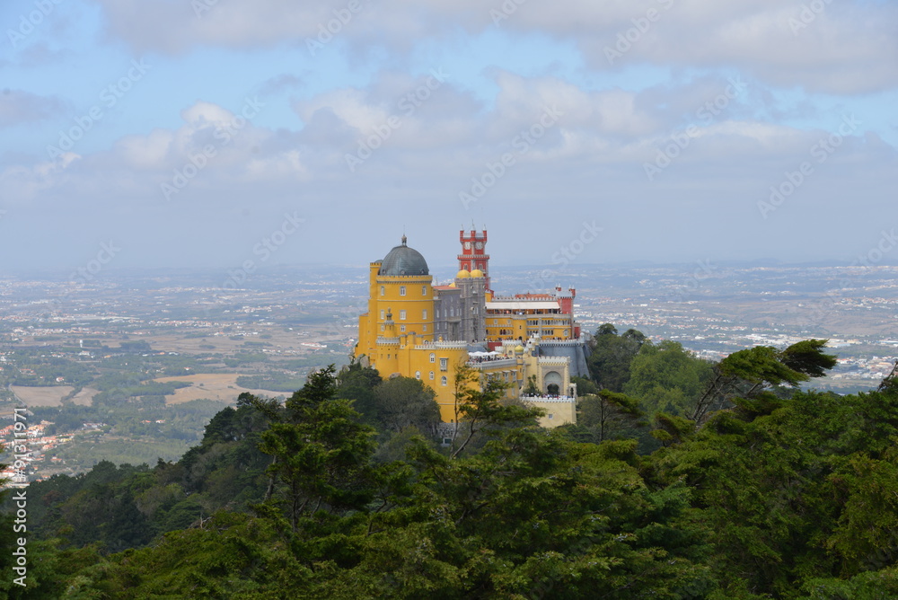 View over Sintra, Portugal