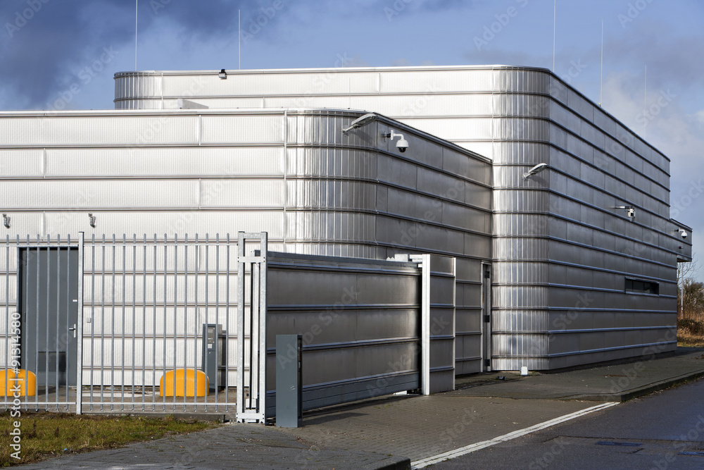 Secure metal industrial building Secure metal industrial building