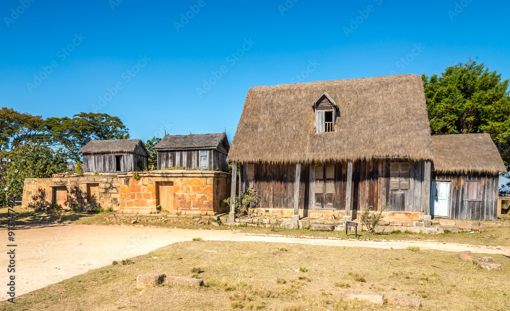 Museum and Royal tombs at the Antsahadinta hill Museum and Royal tombs at the Antsahadinta hill