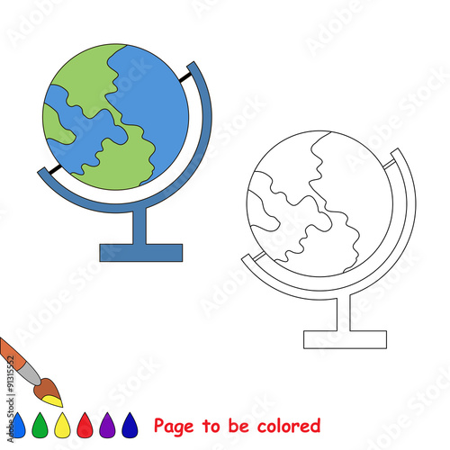 Color the EARTH by sample.