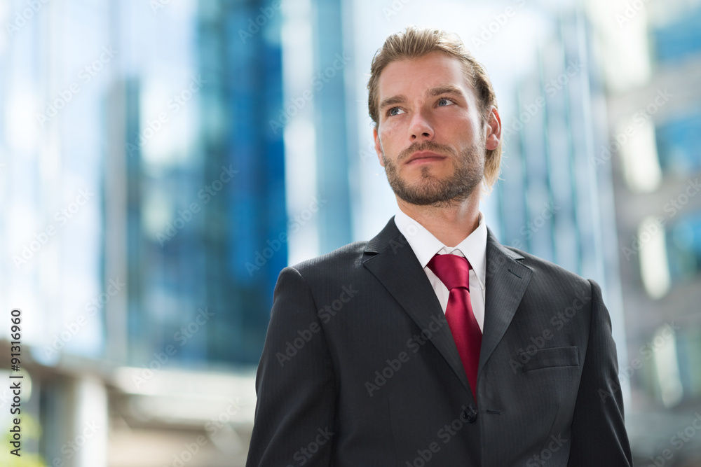 Handsome businessman portrait Handsome businessman portrait