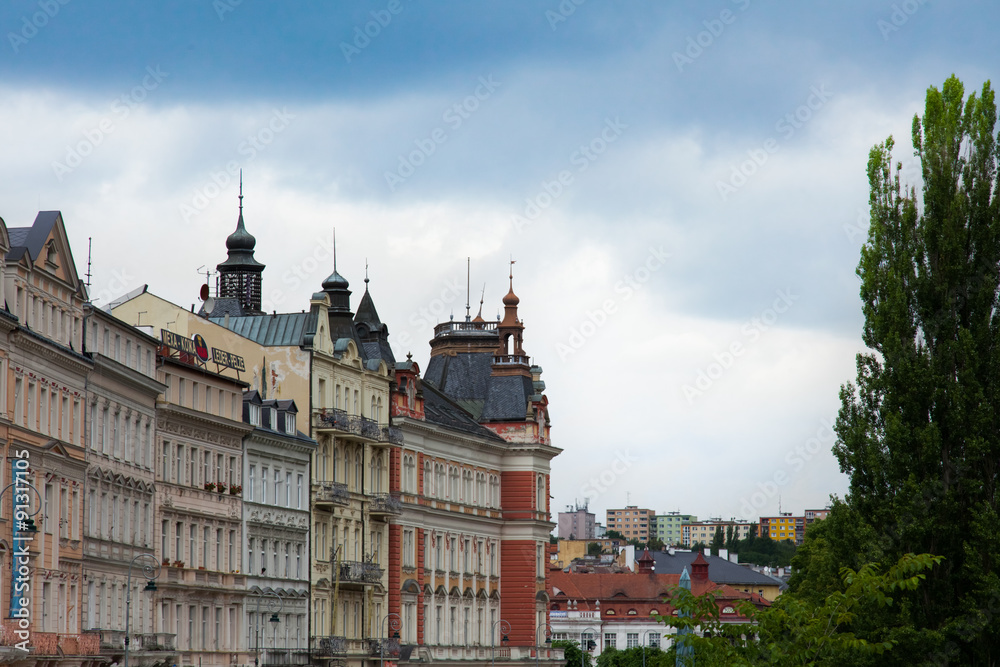Fototapeta premium mansion - herrschaftlicher Wohnsitz, Karlsbad, Karlovy Vary