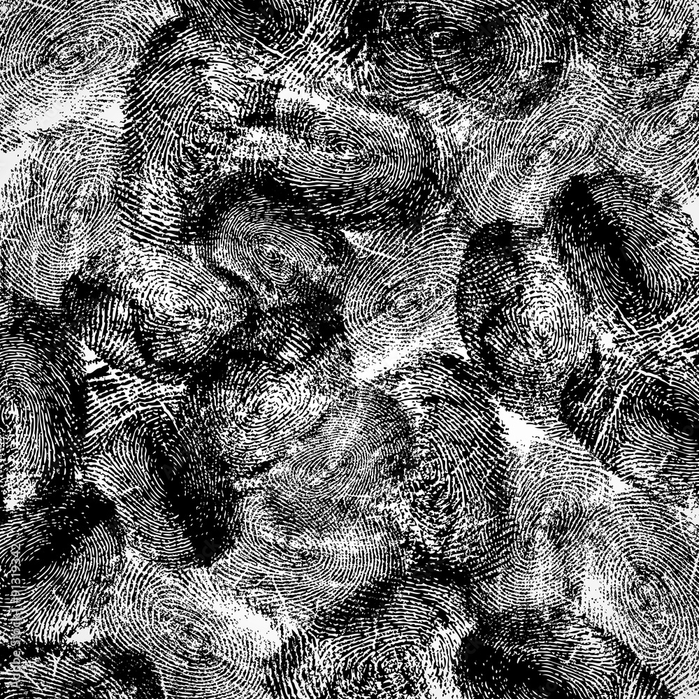 Vector thumb, finger print background. Fingerprint wallpaper. Stock ...
