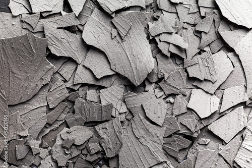 Crack soil on dry section
