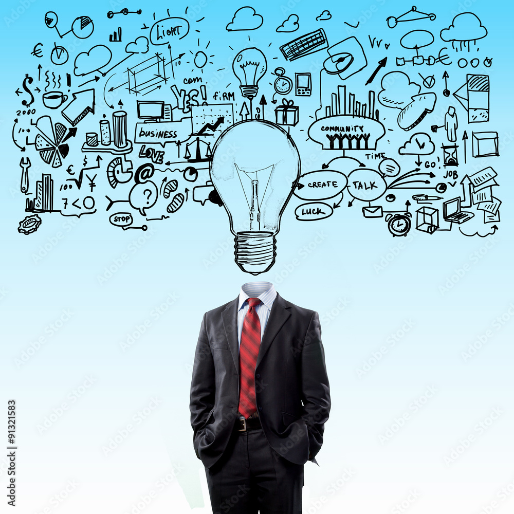 Head full of ideas Head full of ideas