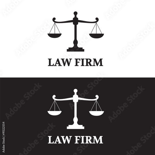 Law Firm logo set