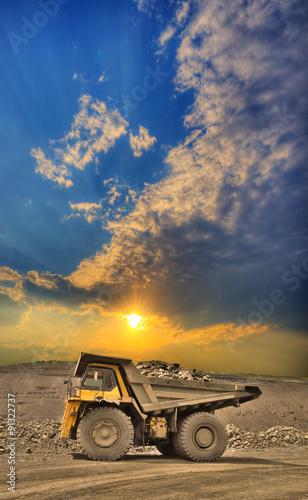 Mining truck