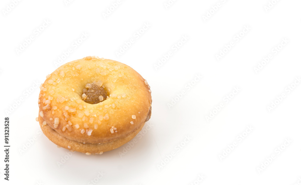coconut biscuit with pineapple jam coconut biscuit with pineapple jam