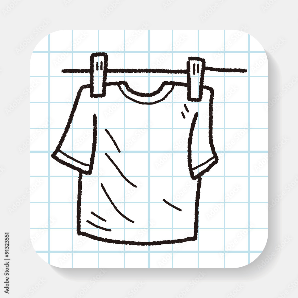 clothesline doodle clothesline doodle