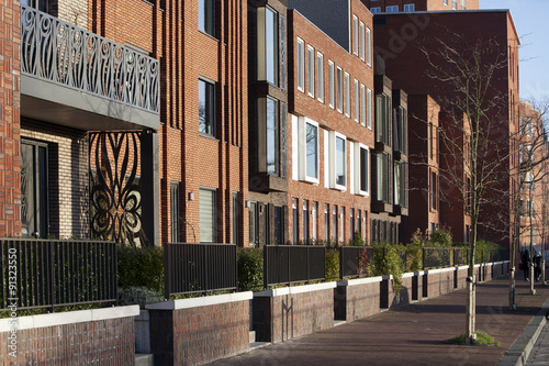 Residential district Crooswijk in Rotterdam, the Netherlands