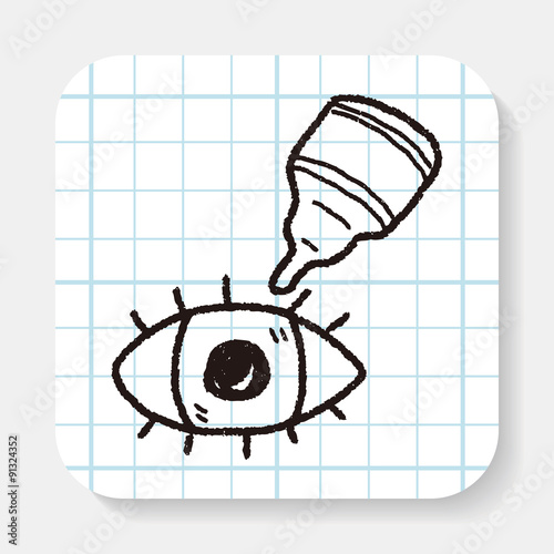 eye drop doodle