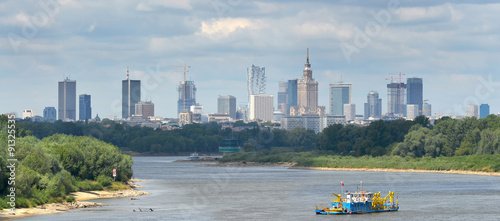 Warszawa, panorama #91325535
