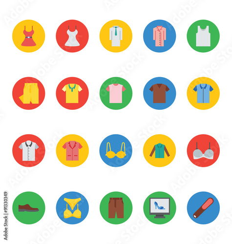 Fashion Vector Icons 4