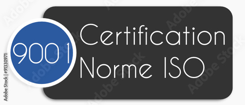 Etiquette ISO 9001