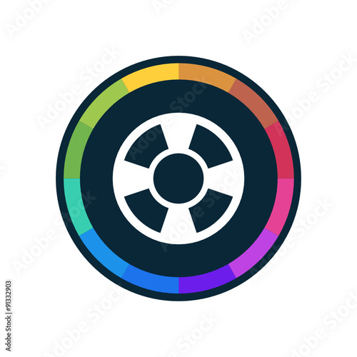 Modern Vector App Button