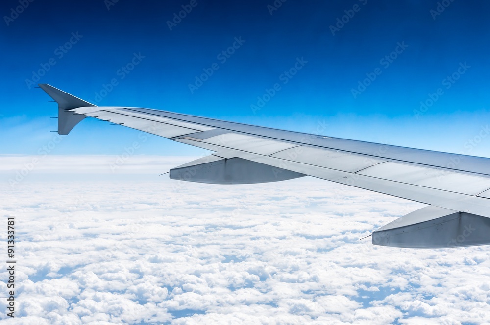 Looking through window airplane Looking through window airplane