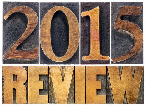 review of 2015 year typography