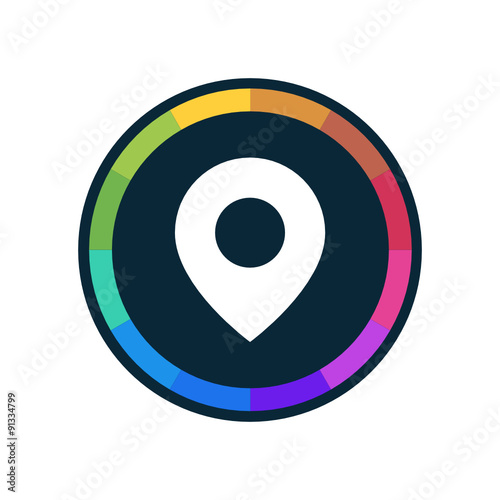 Modern Vector App Button