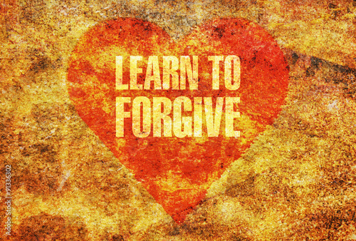 Learn to forgive photo