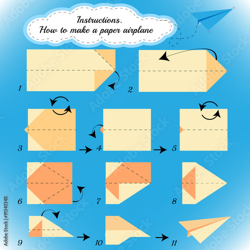 Paper Airplane origami