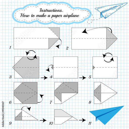Paper Airplane origami