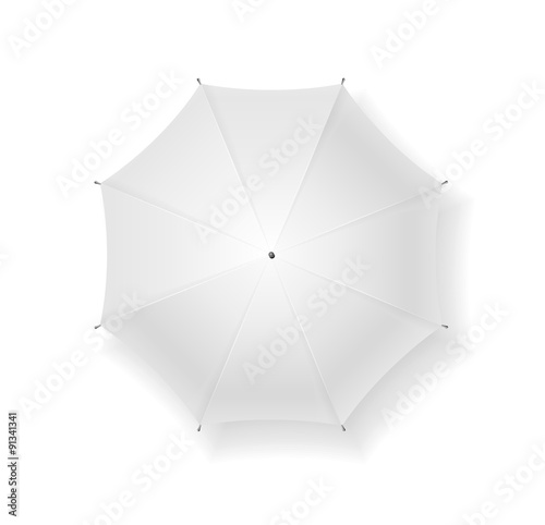 Umbrella blank. Vector