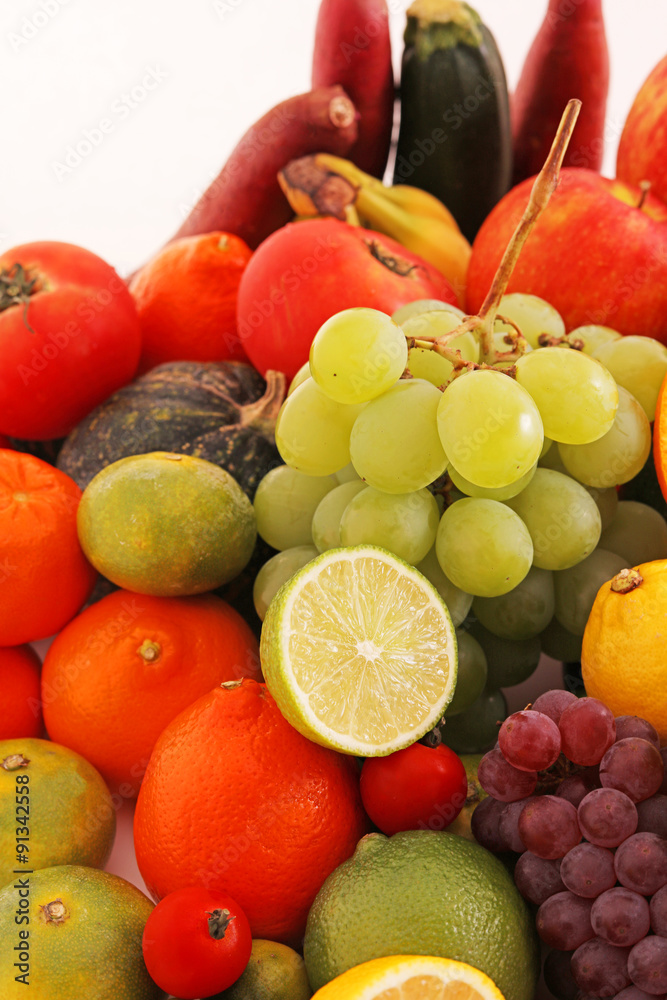 新鮮な野菜と果物