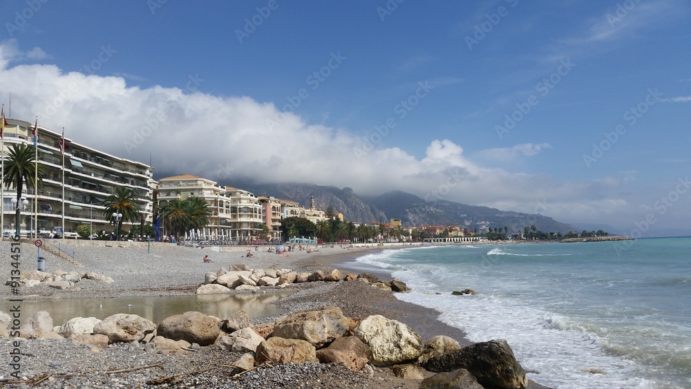 Obraz premium Magnifique vue de Menton