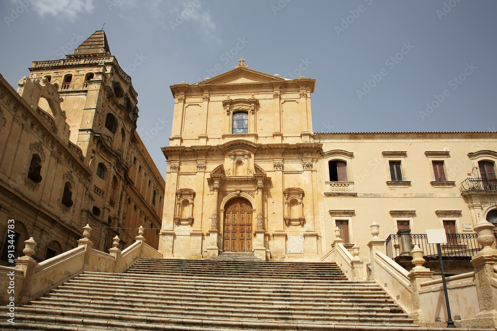 Chiesa Francesco all Immacolata Noto Sicily