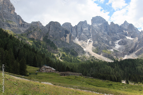 Pale di San Martino dalla Val Venegia