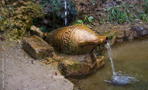 Fountain in a jug