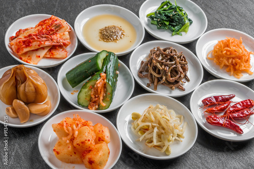 Korean pickle and seasoning

