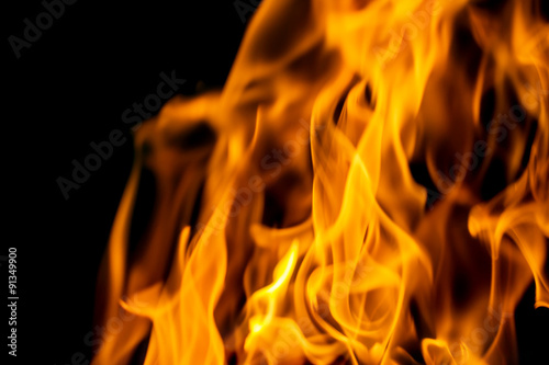 abstract background. flames of fire