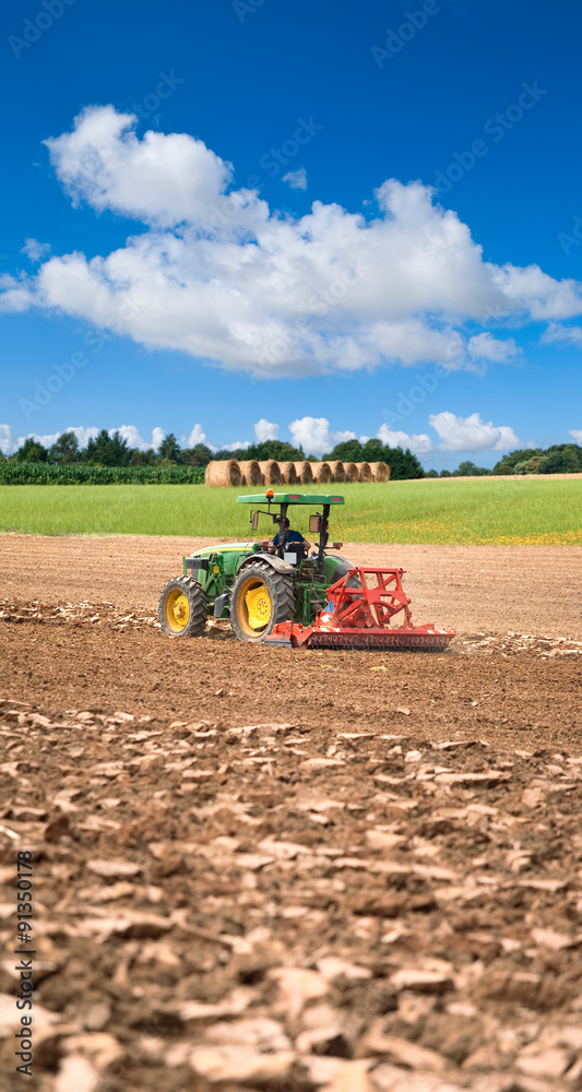 Fototapeta premium Paysage agricole en France
