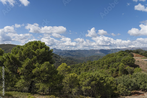 Hermosas vistas de la naturaleza en el valle del Genal, Málaga © Antonio ciero