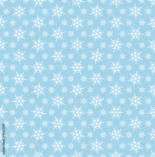 seamless snowflake background