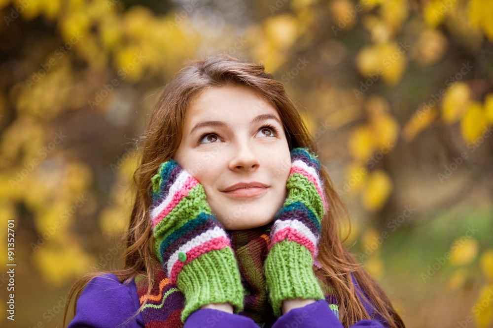 Portrait of an attractive young woman Portrait of an attractive young woman