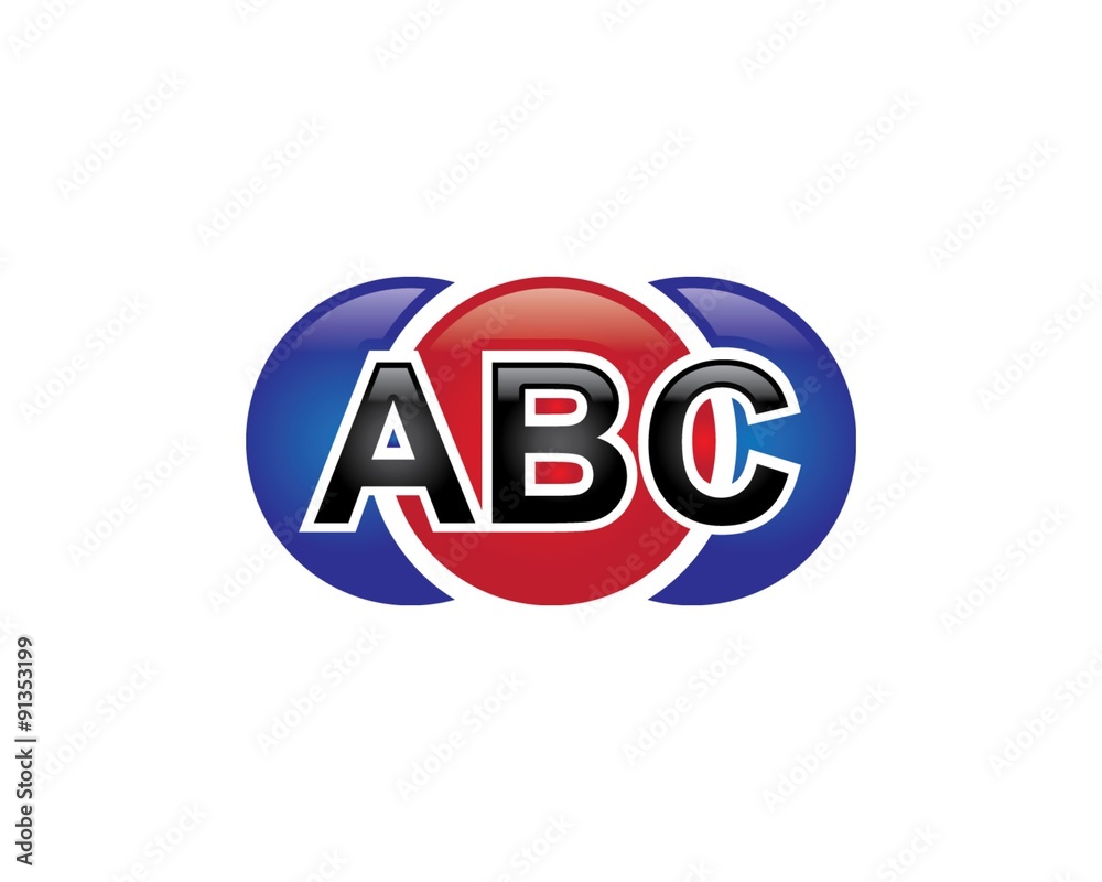 A, B & C Letter Logo A, B & C Letter Logo