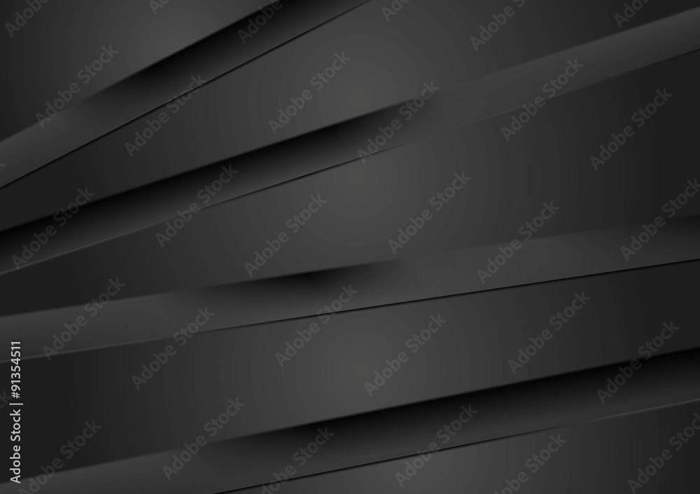 Abstract dark background with black stripes Abstract dark background with black stripes