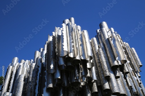 Sibelius Monument Helsinki Finnland photo