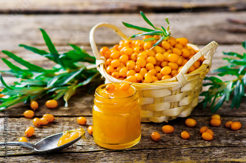 jam from a sea-buckthorn