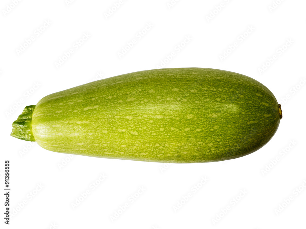 Squash (vegetable marrow) isolated on white background with clipping path. Closeup with no shadows. Vegetable. Food. Eating vegetarian. One vegetable marrow. Top view. Squash (vegetable marrow) isolated on white background with clipping path. Closeup with no shadows. Vegetable. Food. Eating vegetarian. One vegetable marrow. Top view.
