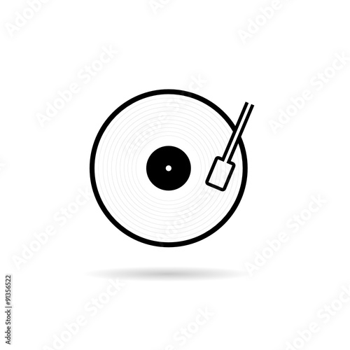 vinyl vector illustration