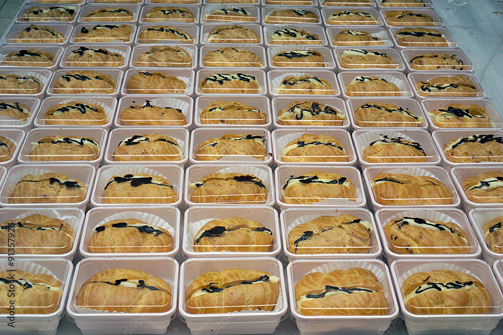 Fototapeta premium Catering, cake, eckler
