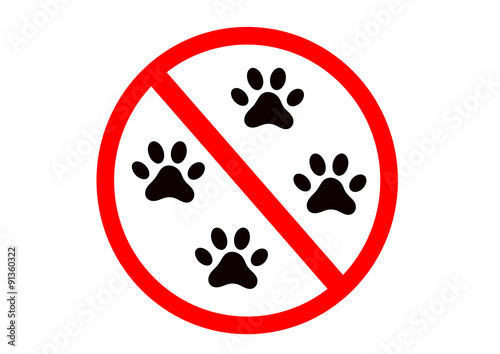 Divieto cane