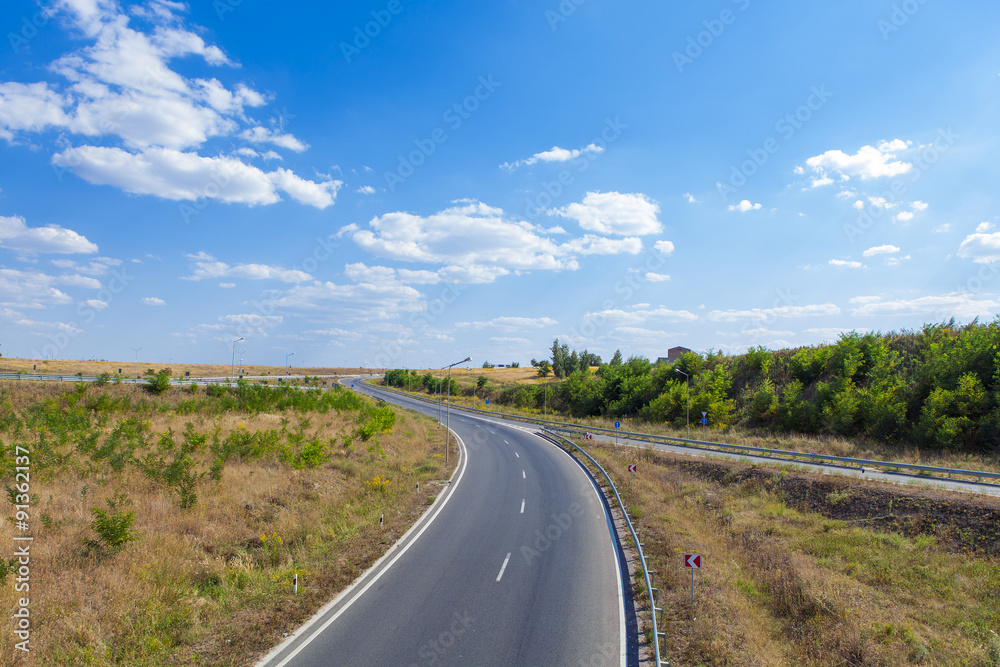 Fototapeta premium speed asphalt